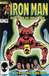 Cover for Iron Man (Marvel, 1968 series) #185 [Direct]