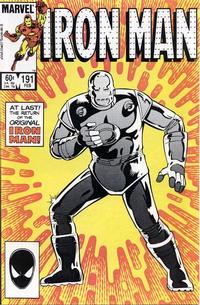 Cover for Iron Man (Marvel, 1968 series) #191 [Direct]