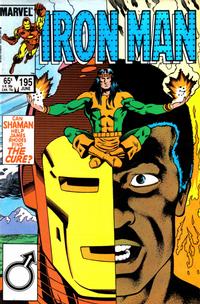 Cover for Iron Man (Marvel, 1968 series) #195 [Direct]