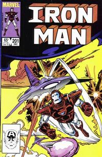 Cover Thumbnail for Iron Man (Marvel, 1968 series) #201 [Direct]