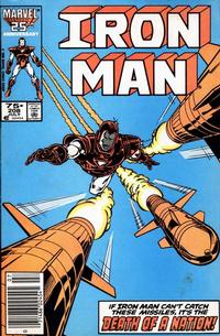 Cover Thumbnail for Iron Man (Marvel, 1968 series) #208 [Newsstand]