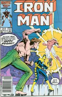 Cover for Iron Man (Marvel, 1968 series) #210 [Newsstand]