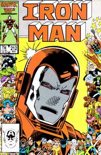 Cover for Iron Man (Marvel, 1968 series) #212 [Direct]