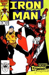 Cover for Iron Man (Marvel, 1968 series) #213 [Direct]