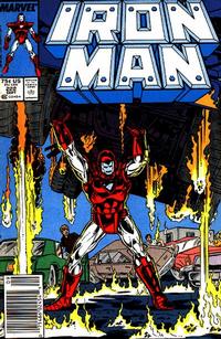 Cover Thumbnail for Iron Man (Marvel, 1968 series) #222 [Newsstand]