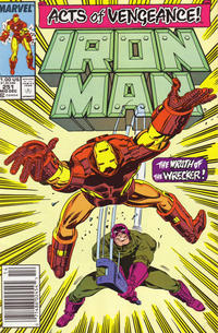 Cover for Iron Man (Marvel, 1968 series) #251 [Newsstand]