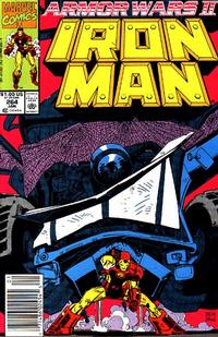 Cover for Iron Man (Marvel, 1968 series) #264 [Newsstand]