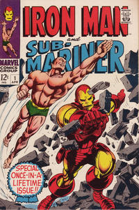 Cover for Iron Man & Sub-Mariner (Marvel, 1968 series) #1