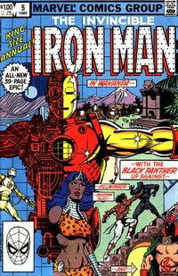 Cover Thumbnail for Iron Man Annual (Marvel, 1976 series) #5 [Direct]
