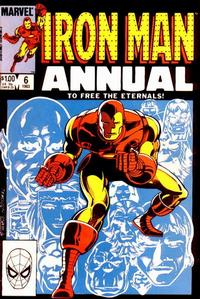 Cover Thumbnail for Iron Man Annual (Marvel, 1976 series) #6 [Direct]