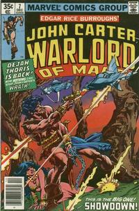 Cover Thumbnail for John Carter Warlord of Mars (Marvel, 1977 series) #7