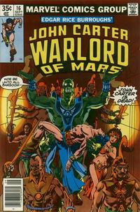 Cover for John Carter Warlord of Mars (Marvel, 1977 series) #16