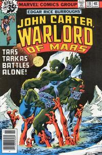 Cover Thumbnail for John Carter Warlord of Mars (Marvel, 1977 series) #18