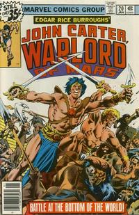 Cover Thumbnail for John Carter Warlord of Mars (Marvel, 1977 series) #20