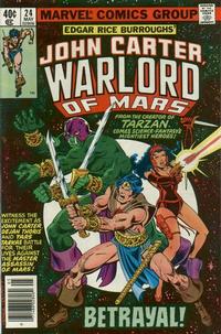 Cover Thumbnail for John Carter Warlord of Mars (Marvel, 1977 series) #24