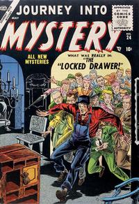 Cover Thumbnail for Journey into Mystery (Marvel, 1952 series) #24
