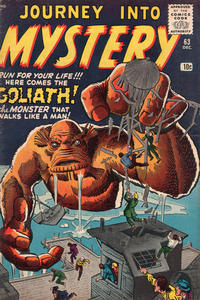 Cover Thumbnail for Journey into Mystery (Marvel, 1952 series) #63