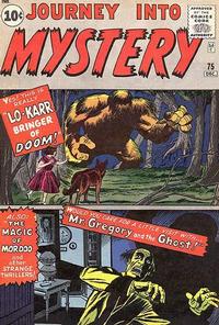 Cover Thumbnail for Journey into Mystery (Marvel, 1952 series) #75