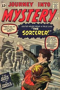 Cover Thumbnail for Journey into Mystery (Marvel, 1952 series) #78