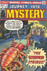 Cover for Journey into Mystery (Marvel, 1972 series) #7