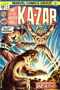 Cover Thumbnail for Ka-Zar (Marvel, 1974 series) #4