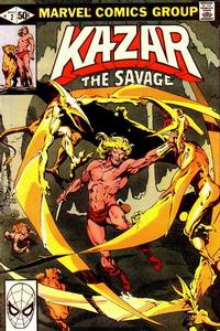 Cover Thumbnail for Ka-Zar the Savage (Marvel, 1981 series) #2 [Direct]