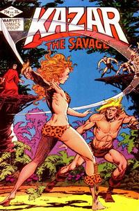 Cover Thumbnail for Ka-Zar the Savage (Marvel, 1981 series) #15