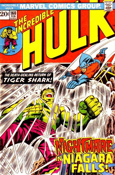 Cover for The Incredible Hulk (Marvel, 1968 series) #160