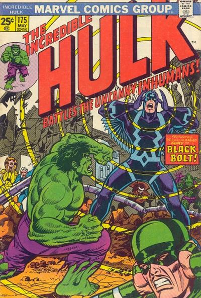 Cover for The Incredible Hulk (Marvel, 1968 series) #175