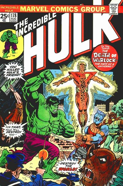 Cover for The Incredible Hulk (Marvel, 1968 series) #178