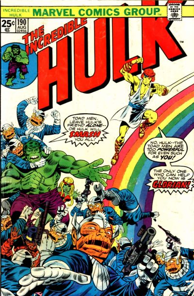 Cover for The Incredible Hulk (Marvel, 1968 series) #190