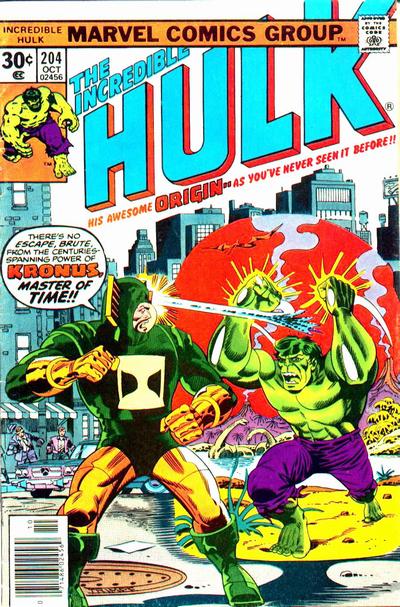 Cover for The Incredible Hulk (Marvel, 1968 series) #204