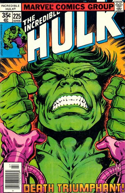 Cover for The Incredible Hulk (Marvel, 1968 series) #225