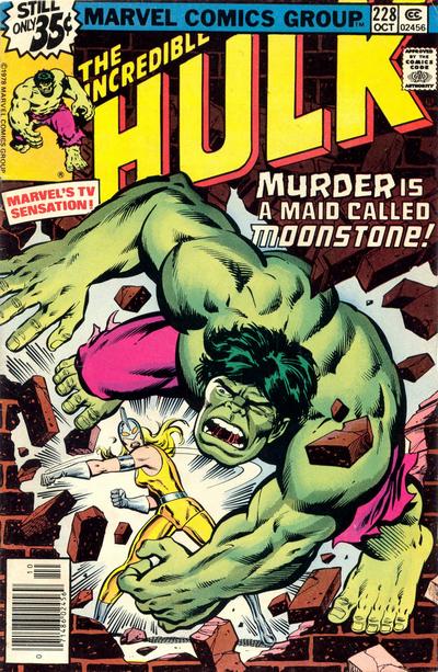 Cover for The Incredible Hulk (Marvel, 1968 series) #228 [Regular Edition]