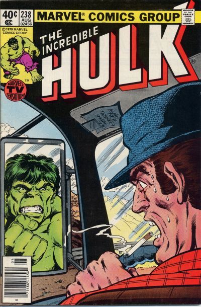 Cover for The Incredible Hulk (Marvel, 1968 series) #238 [Newsstand]