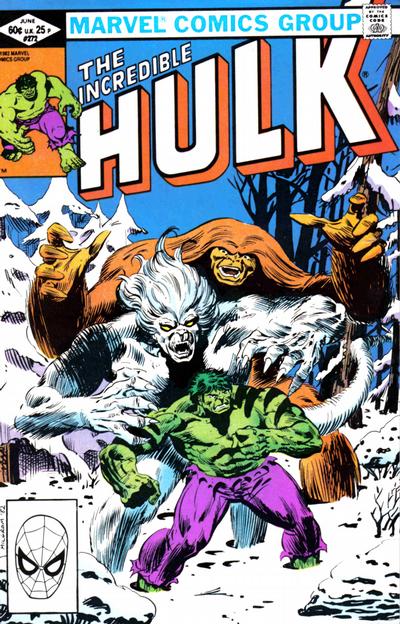 Cover for The Incredible Hulk (Marvel, 1968 series) #272 [Direct]