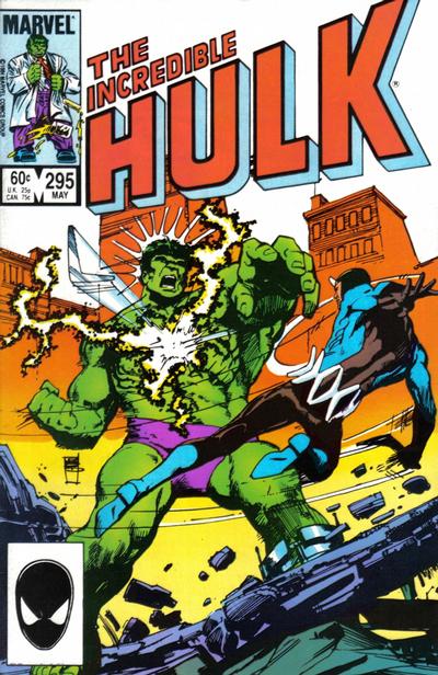 Cover for The Incredible Hulk (Marvel, 1968 series) #295 [Direct]