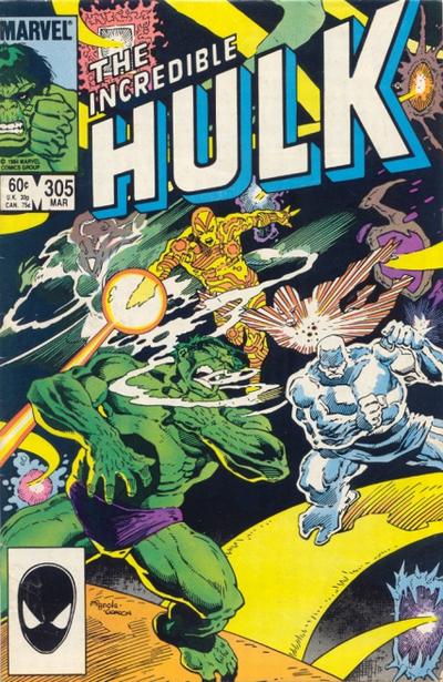 Cover for The Incredible Hulk (Marvel, 1968 series) #305 [Direct]