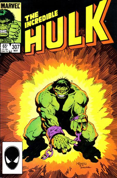 Cover for The Incredible Hulk (Marvel, 1968 series) #307 [Direct]