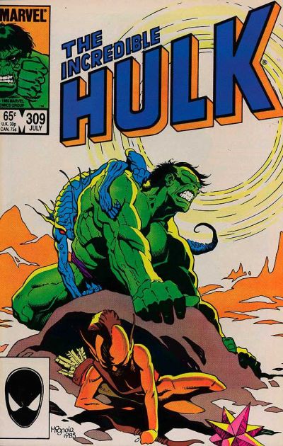 Cover for The Incredible Hulk (Marvel, 1968 series) #309 [Direct]