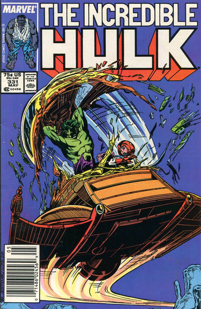 Cover for The Incredible Hulk (Marvel, 1968 series) #331 [Newsstand]