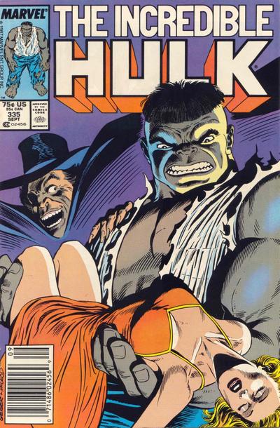 Cover for The Incredible Hulk (Marvel, 1968 series) #335 [Newsstand]