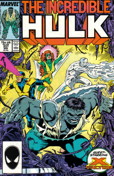 Cover for The Incredible Hulk (Marvel, 1968 series) #337 [Direct]