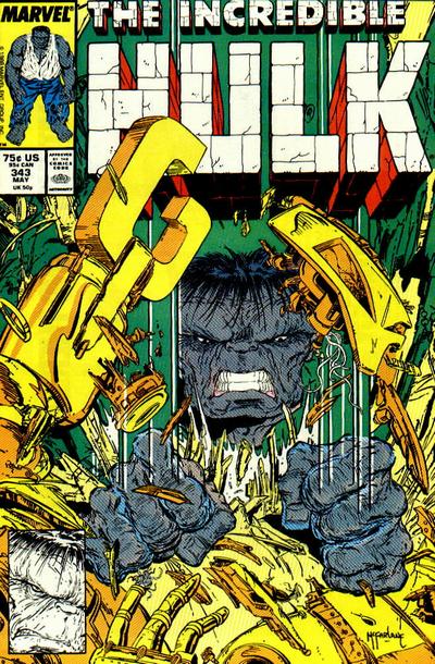 Cover for The Incredible Hulk (Marvel, 1968 series) #343 [Direct]