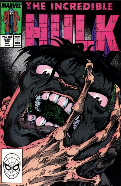 Cover for The Incredible Hulk (Marvel, 1968 series) #358 [Direct]