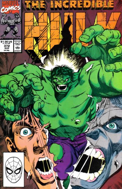 Cover for The Incredible Hulk (Marvel, 1968 series) #372 [Direct]
