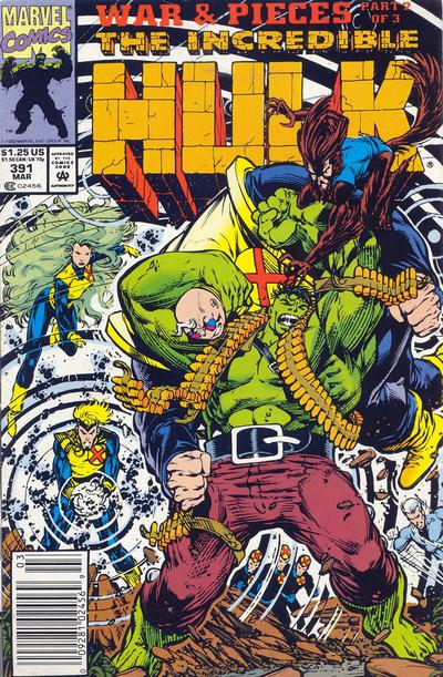 Cover for The Incredible Hulk (Marvel, 1968 series) #391 [Newsstand]