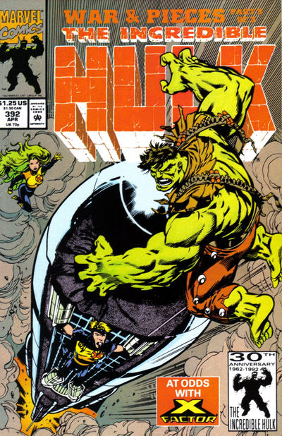 Cover for The Incredible Hulk (Marvel, 1968 series) #392 [Direct]