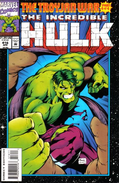 Cover for The Incredible Hulk (Marvel, 1968 series) #416 [Direct Edition]