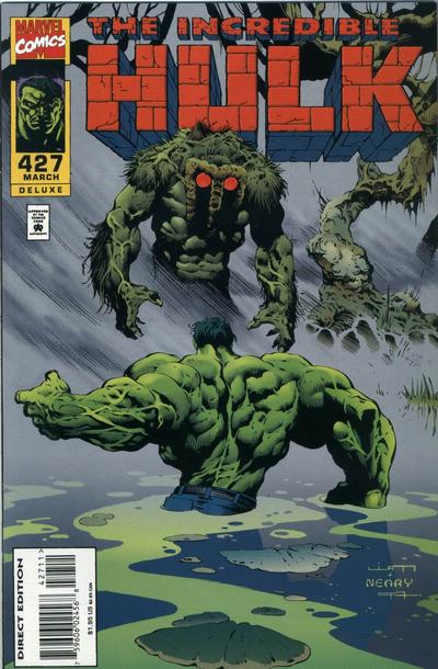 Cover for The Incredible Hulk (Marvel, 1968 series) #427 [Deluxe Direct Edition]